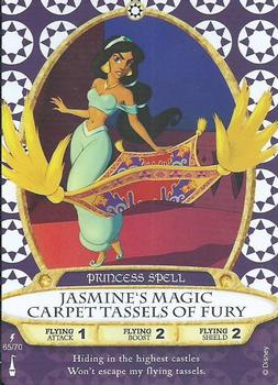 2012 Sorcerers of the Magic Kingdom - Boosters #65 Jasmine's Magic Carpet Tassels of Fury Front