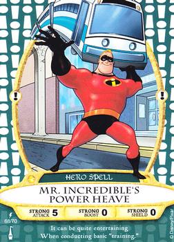 2012 Sorcerers of the Magic Kingdom - Boosters #68 Mr. Incredible's Power Heave Front