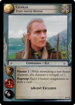 2002 Decipher Lord of the Rings Promos #0P124 Legolas, Fleet-footed Hunter Front