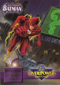 1996 Fleer DC Overpower - Mission: Race Against Crime #1 Why? Front