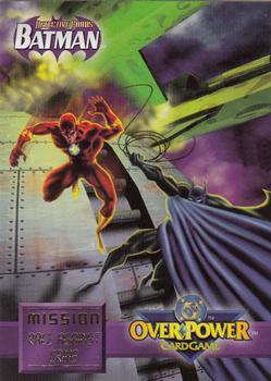1996 Fleer DC Overpower - Mission: Race Against Crime #4 When? Front