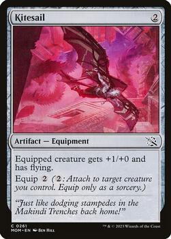 2023 Magic: The Gathering March of the Machine #0261 Kitesail Front