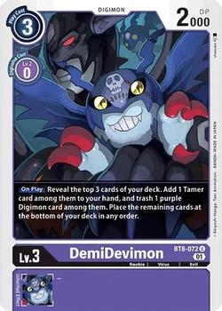 2022 Digimon New Awakening #BT8-072 DemiDevimon Front