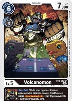 2021 Digimon Double Diamond #BT6-062 Volcanomon Front