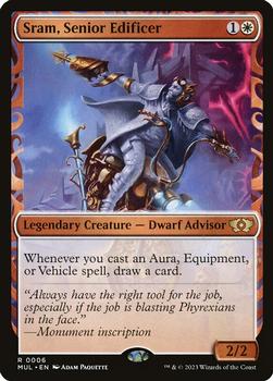 2023 Magic: The Gathering March of the Machine - Multiverse Legends #0006 Sram, Senior Edificer Front