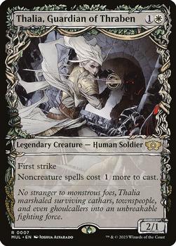 2023 Magic: The Gathering March of the Machine - Multiverse Legends #0007 Thalia, Guardian of Thraben Front