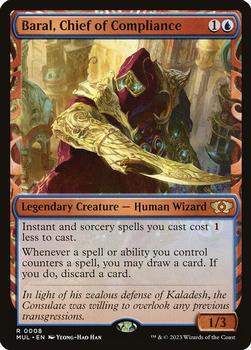 2023 Magic: The Gathering March of the Machine - Multiverse Legends #0008 Baral, Chief of Compliance Front