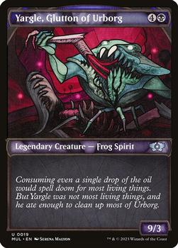 2023 Magic: The Gathering March of the Machine - Multiverse Legends #0019 Yargle, Glutton of Urborg Front