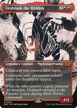2023 Magic: The Gathering March of the Machine - Multiverse Legends #0023 Urabrask the Hidden Front