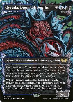 2023 Magic: The Gathering March of the Machine - Multiverse Legends #0042 Gyruda, Doom of Depths Front
