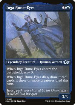 2023 Magic: The Gathering March of the Machine - Multiverse Legends #0075 Inga Rune-Eyes Front