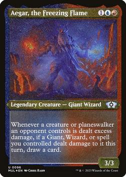 2023 Magic: The Gathering March of the Machine - Multiverse Legends #0096 Aegar, the Freezing Flame Front