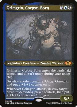 2023 Magic: The Gathering March of the Machine - Multiverse Legends #0106 Grimgrin, Corpse-Born Front