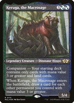 2023 Magic: The Gathering March of the Machine - Multiverse Legends #0113 Keruga, the Macrosage Front
