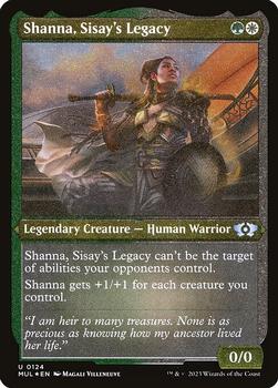 2023 Magic: The Gathering March of the Machine - Multiverse Legends #0124 Shanna, Sisay's Legacy Front