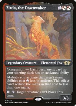 2023 Magic: The Gathering March of the Machine - Multiverse Legends #0130 Zirda, the Dawnwaker Front