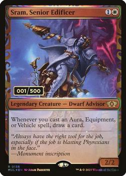 2023 Magic: The Gathering March of the Machine - Multiverse Legends #0136 Sram, Senior Edificer Front