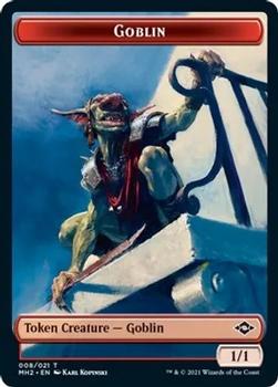 2021 Magic The Gathering Modern Horizons 2 - Token #008/021 Goblin Front