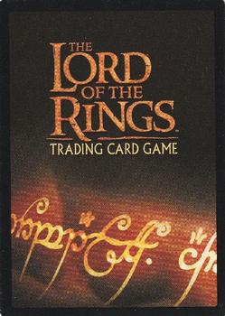 2003 Decipher Lord of the Rings Elvish Text #4R73 Legolas, Dauntless Hunter Back