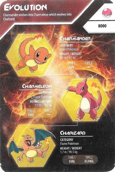 2016 Kellogg's Pokemon Evolution Index #NNO Charmander / Charmeleon / Charizard Front
