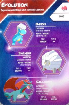 2016 Kellogg's Pokemon Evolution Index #NNO Bagon / Shelgon / Salamence Front