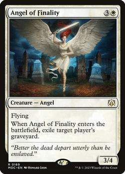 2023 Magic: The Gathering March of the Machine - Commander Decks #0169 Angel of Finality Front