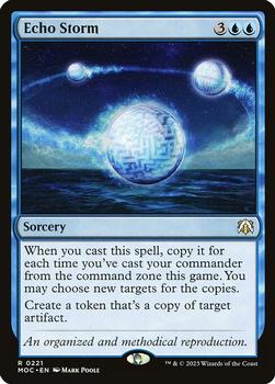 2023 Magic: The Gathering March of the Machine - Commander Decks #0221 Echo Storm Front