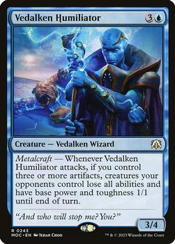 2023 Magic: The Gathering March of the Machine - Commander Decks #0243 Vedalken Humiliator Front