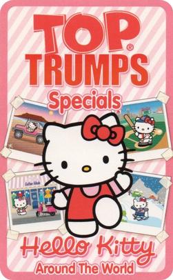 2011 Top Trumps Specials Hello Kitty Around The World #NNO Brussels Back