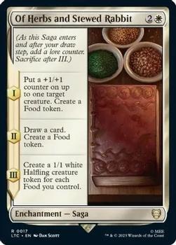 2023 Magic: The Gathering The Lord of the Rings Tales of Middle-Earth - Commander Decks #0017 Of Herbs and Stewed Rabbit Front