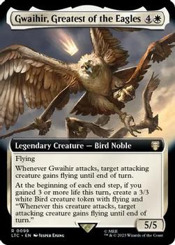 2023 Magic: The Gathering The Lord of the Rings Tales of Middle-Earth - Commander Decks #0099 Gwaihir, Greatest of the Eagles Front