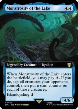 2023 Magic: The Gathering The Lord of the Rings Tales of Middle-Earth - Commander Decks #0105 Monstrosity of the Lake Front