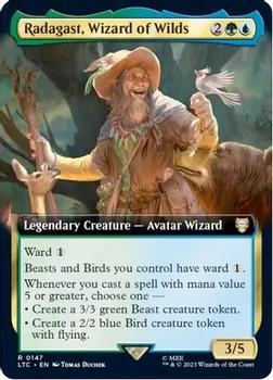 2023 Magic: The Gathering The Lord of the Rings Tales of Middle-Earth - Commander Decks #0147 Radagast, Wizard of Wilds Front