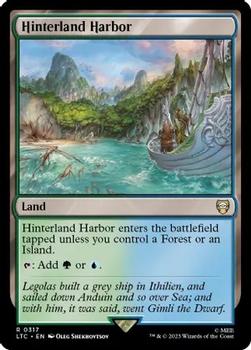 2023 Magic: The Gathering The Lord of the Rings Tales of Middle-Earth - Commander Decks #0317 Hinterland Harbor Front