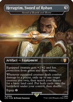 2023 Magic: The Gathering The Lord of the Rings Tales of Middle-Earth - Commander Decks #0384 Sword of Hearth and Home Front