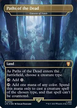 2023 Magic: The Gathering The Lord of the Rings Tales of Middle-Earth - Commander Decks #0392 Cavern of Souls Front