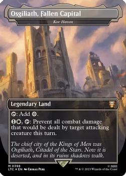 2023 Magic: The Gathering The Lord of the Rings Tales of Middle-Earth - Commander Decks #0398 Kor Haven Front