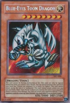 2010 Yu-Gi-Oh! Spell Ruler North American English #SRL-000 Blue-Eyes Toon Dragon Front