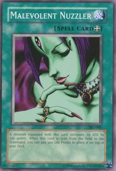 2010 Yu-Gi-Oh! Spell Ruler North American English #SRL-005 Malevolent Nuzzler Front