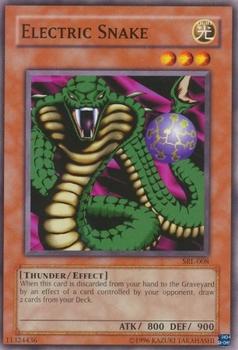 2010 Yu-Gi-Oh! Spell Ruler North American English #SRL-008 Electric Snake Front