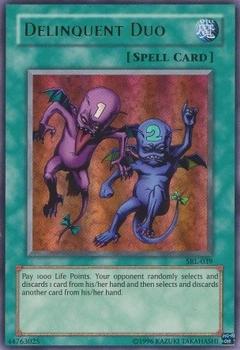 2010 Yu-Gi-Oh! Spell Ruler North American English #SRL-039 Delinquent Duo Front