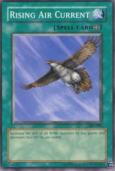 2010 Yu-Gi-Oh! Spell Ruler North American English #SRL-099 Rising Air Current Front