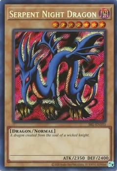 2023 Yu-Gi-Oh! Spell Ruler English 25th Anniversary #SRL-EN103 Serpent Night Dragon Front
