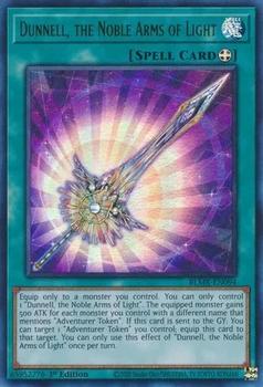 2023 Yu-Gi-Oh! Battles Of Legend: Monstrous Revenge English 1st Edition #BLMR-EN094 Dunnell, the Noble Arms of Light Front
