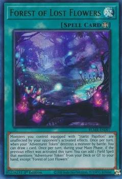 2023 Yu-Gi-Oh! Battles Of Legend: Monstrous Revenge English 1st Edition #BLMR-EN097 Forest of Lost Flowers Front
