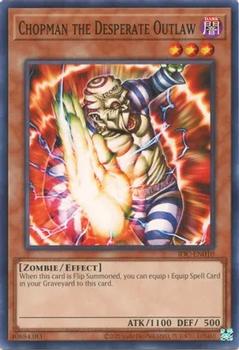2023 Yu-Gi-Oh! Invasion Of Chaos 25th Anniversary English #IOC-EN010 Chopman the Desperate Outlaw Front