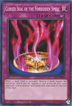 2023 Yu-Gi-Oh! Invasion Of Chaos 25th Anniversary English #IOC-EN049 Cursed Seal of the Forbidden Spell Front