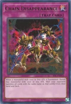 2023 Yu-Gi-Oh! Invasion Of Chaos 25th Anniversary English #IOC-EN052 Chain Disappearance Front