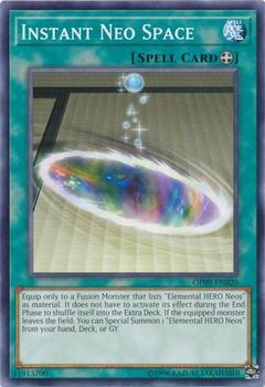 2018 Yu-Gi-Oh! OTS Tournament Pack 9 English #OP09-EN020 Instant Neo Space Front