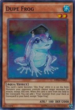 2016 Yu-Gi-Oh! OTS Tournament Pack 3 English #OP03-EN005 Dupe Frog Front